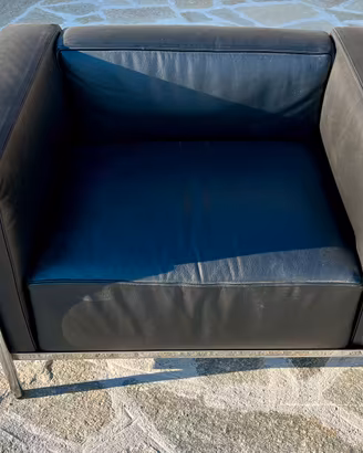 Poltrona LC3 Cassina originale-Le Corbusier