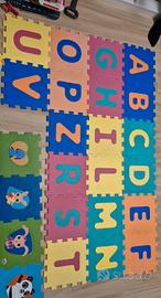 tappeto lettere/numeri/bing bambini