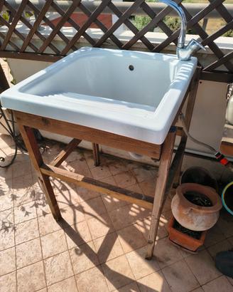 Lavabo lavandino da esterno, terrazzo o giardino