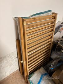 Lettino neonato/bambino con materasso