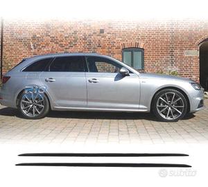 PROFILI LATERALI PER AUDI A4 B9 SLINE LOOK SEDAN A
