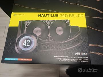 Corsair Nautilus 240 rs lcd    Raffreddamento cpu