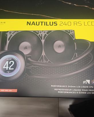 Corsair Nautilus 240 rs lcd    Raffreddamento cpu
