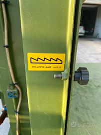 Sega a nastro con spaccalegna