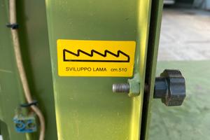 Sega a nastro con spaccalegna