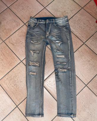Jeans Casual Strappati