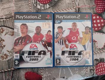 Lotto FIFA 2004 + FIFA 2005 PlayStation 2 PS2 PAL