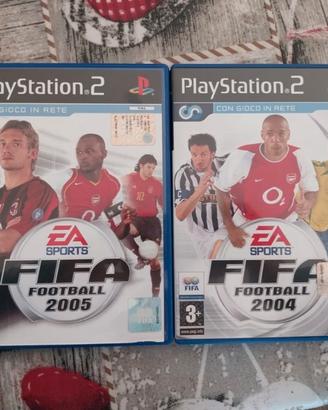 Lotto FIFA 2004 + FIFA 2005 PlayStation 2 PS2 PAL