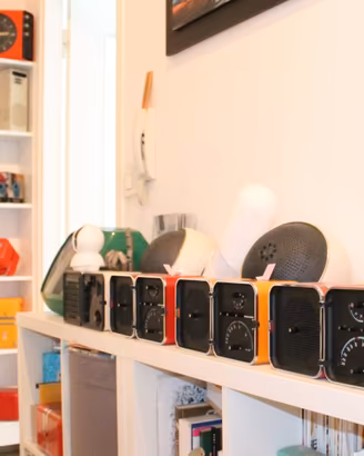 Brionvega TS502 505 Radio Cubo Soundbook Weltron