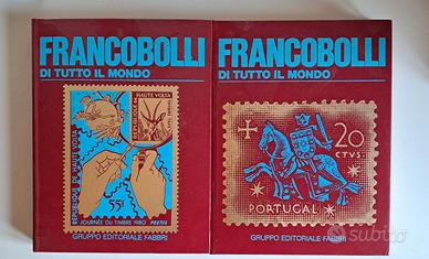 2 volumi "Francobolli da tutto il mondo"
