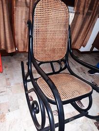 Dondolo Thonet Legno curvato Faggio