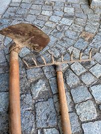 Attrezzi giardino antichi