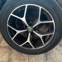 Cerchi e gomme della stelvio