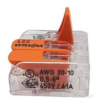 Morsetto rapido Wago 5x6