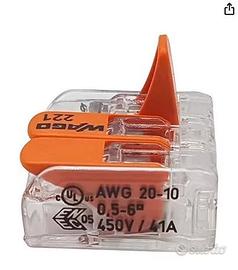 Morsetto rapido Wago 5x6