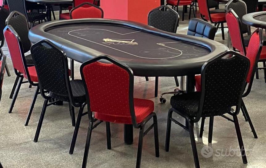 Tavolo da poker professionale tavolo +sedia dealer - Arredamento e  Casalinghi In vendita a Frosinone