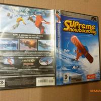 Supreme Snowbording gioco PC 3+