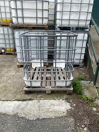 Scocca metallo cisterna 1000 litri