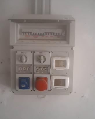 quadro elettrico trifase