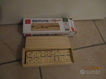 Gioco domino legno