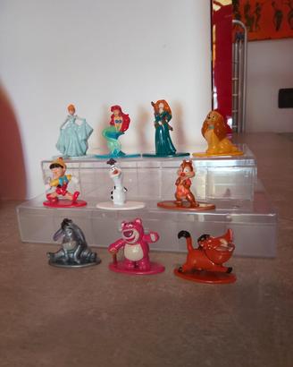 Lotto personaggi disney mini metalfigs jada