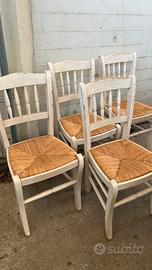 Sedie in legno