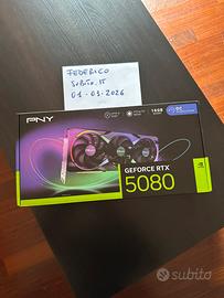 Rtx 5080 PNY Epic-x OC - Scheda Video - GPU