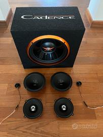 Impianto audio completo