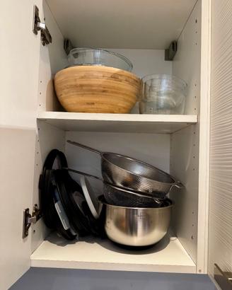 Lotto cucina IKEA pentole stoviglie e posate