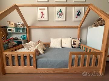 Lettino montessoriano bimbi