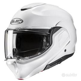 Casco modulare apribile HJC F100 bianco perla