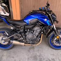 Yamaha Mt 07 depotenziata A2 35 kw