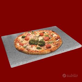 Pietra Lavica Etna Teglia 40x31x3 BBQ piastra