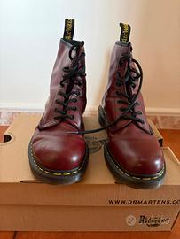 Scarpe Dr. Martens Bordeaux Donna.