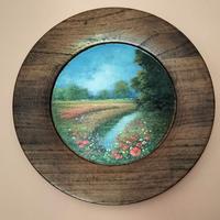 Quadri dipinti a mano in legno