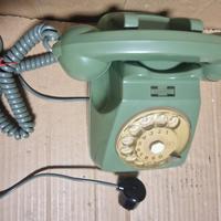 Vintage telefono a disco Verde Sip 
