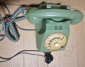 Vintage telefono a disco Verde Sip 