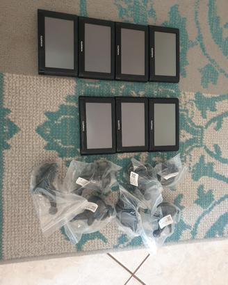 lotto 7 navigatori satellitare gps garmin nuvi 42 