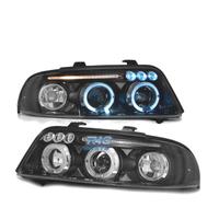 FARI AUDI A4 B5 99-00 ANGEL EYES LED NERO