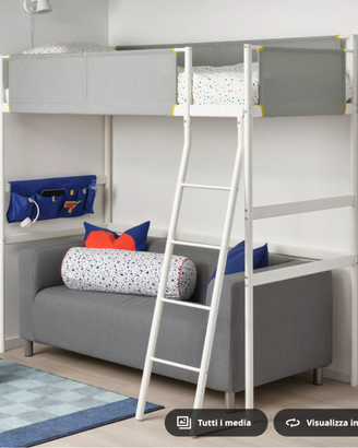 Letto a soppalco IKEA VITVAL