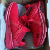 Scarpe PUMA Enzo 2 Weave Jr Rosse