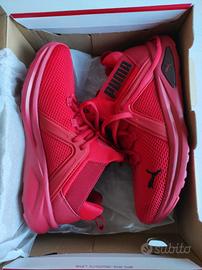 Scarpe PUMA Enzo 2 Weave Jr Rosse