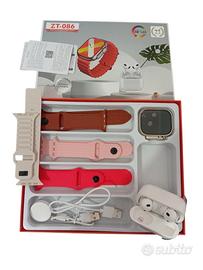 Orologio smartwatch ZT086+ Auricolari bluetooth 