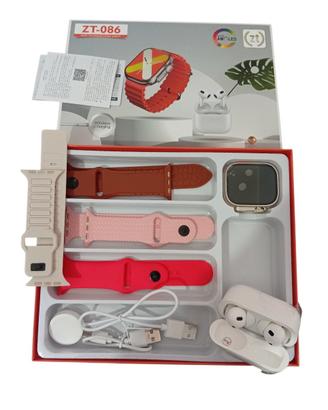 Orologio smartwatch ZT086+ Auricolari bluetooth 