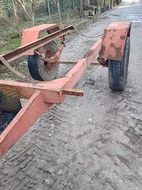 Carrello porta botte