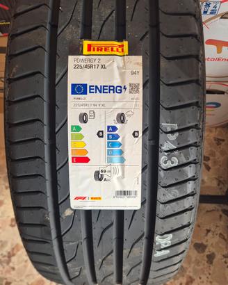 Pneumatici Pirelli Powegy 2 225/45R17  XL Nuovi