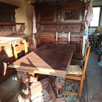 Sala da pranzo neorinascimentale