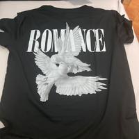 T shirt shein con romance dietro