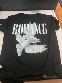 T shirt shein con romance dietro