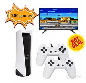 Console Retro Game Station 5 200 giochi 2 jostick